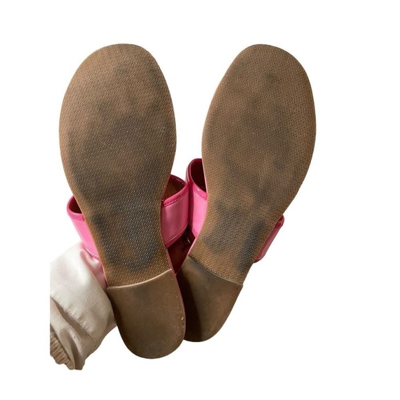 J Mclaughlin Leslie Flip Flop Thong Sandals Pink Size 11 M Flats - Picture 8 of 8